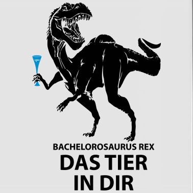 Abschluss Tasse - Party Saurus