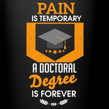 Abschluss Tasse - Dissertation Shirt - Doktor Abschluss Promotion