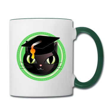 Abschluss Tasse - KATZEN EXAMEN ABSCHLUSS HUT UNIVERSITÄT