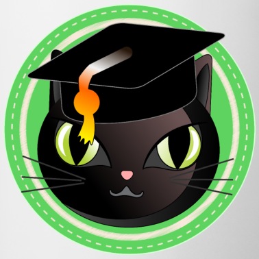 Abschluss Tasse - KATZEN EXAMEN ABSCHLUSS HUT UNIVERSITÄT