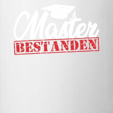 Abschluss Tasse - Master Abschluss Promotion Sponsion Uni Geschenk