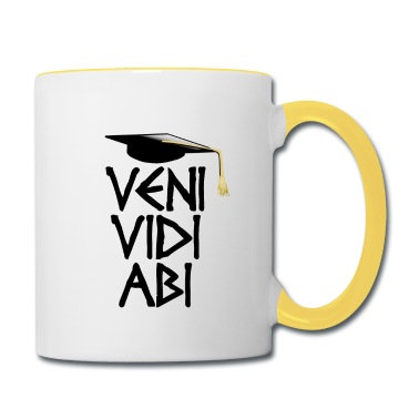 Abschluss Tasse - Veni Vidi Abi Abitur Abiturient Abschluss Geschenk