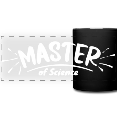 Abschluss Tasse - Master of Science, Abschluss Studium Hochschule