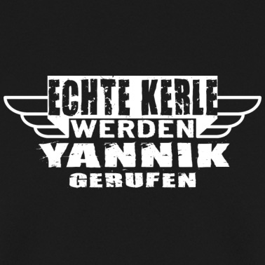 Klassenfahrt Pullover - Echte Kerle werden Yannik gerufen
