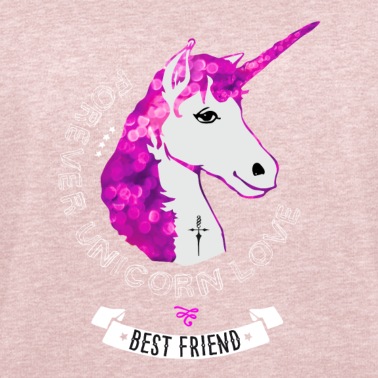 Klassenfahrt Pullover - einhorn pink glamour girlie mähne horn fee unsterb