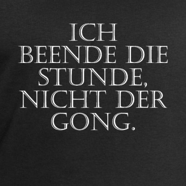 Klassenfahrt Pullover - Lehrer Ich beende die Stunde nicht der Gong