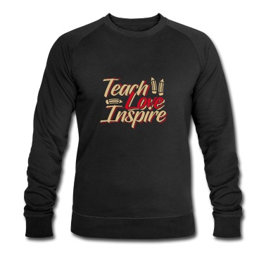 Klassenfahrt Pullover - Teach Love Inspire Geschenk Spruch Lehrer