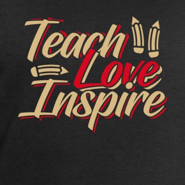 Klassenfahrt Pullover - Teach Love Inspire Geschenk Spruch Lehrer