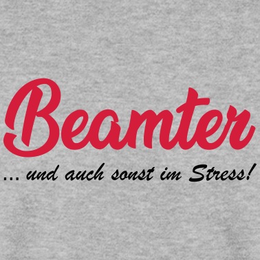 Klassenfahrt Pullover - Beamter im Stress