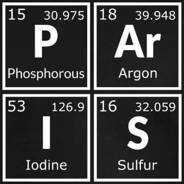 Klassenfahrt Pullover - Chemie Design Paris Periodensystem der Elemente
