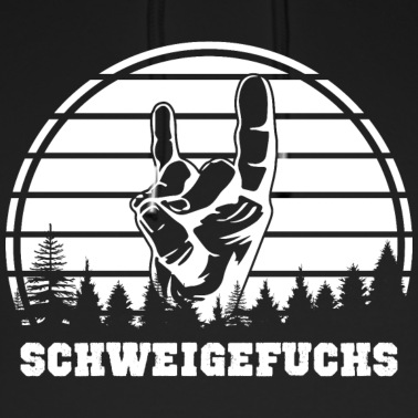 Klassenfahrt Hoodie - Silhouette Geschenk Schweigefuchs Lehrer Lehrerin