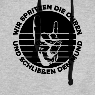 Klassenfahrt Hoodie - Wir spritzen die ohren und schließen den mund