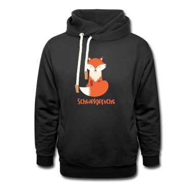 Klassenfahrt Hoodie - Fuchs Silhouette Geschenk Schweigefuchs Lehrer