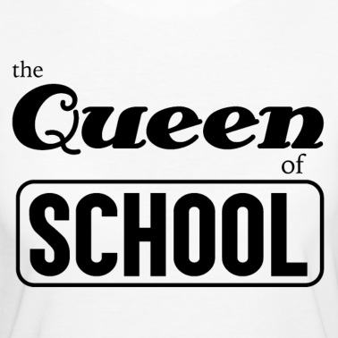 Klassenfahrt T-Shirt - Die Königin der Schule - Abitur Matura