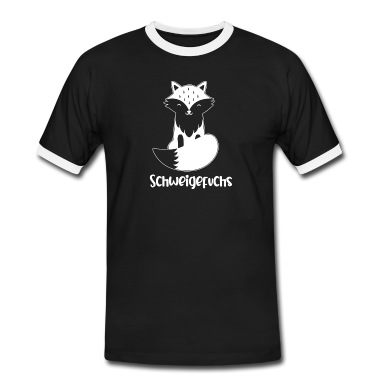 Klassenfahrt T-Shirt - Fuchs Silhouette Geschenk Schweigefuchs Lehrer
