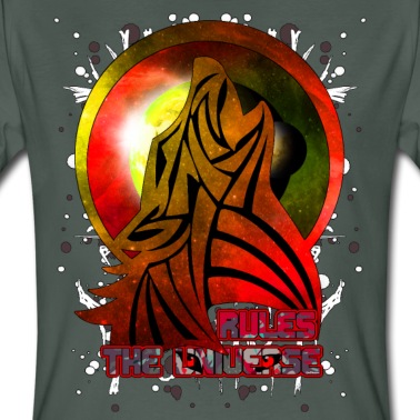 Klassenfahrt T-Shirt - Wolf Universum - The Wolf rules The Universe