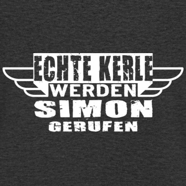 Klassenfahrt T-Shirt - Echte Kerle werden Simon gerufen