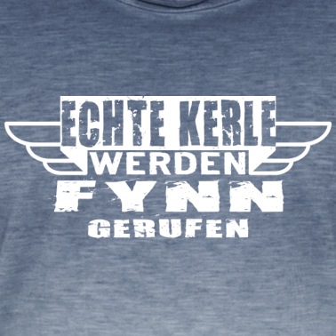 Klassenfahrt T-Shirt - Echte Kerle werden Fynn gerufen
