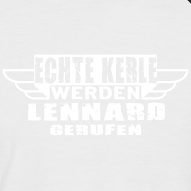 Klassenfahrt T-Shirt - Echte Kerle werden Lennard gerufen