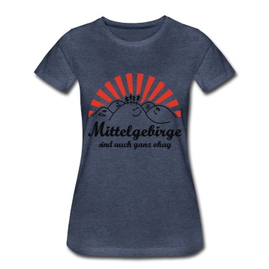 Klassenfahrt T-Shirt - Mittelgebirge - die sympathischen Berge