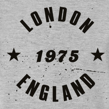 Klassenfahrt T-Shirt - London 1975 England Sterne