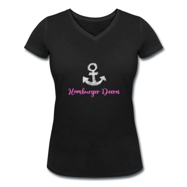 Klassenfahrt T-Shirt - hamburger deern hamburg Anker See maritim segeln