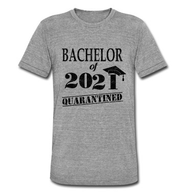 Klassenfahrt T-Shirt - BACHELOR OF 2021 QUARANTINED Corona Virus Abitur