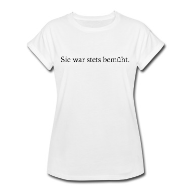 Klassenfahrt T-Shirt - Schule: Sie war stets bemüht