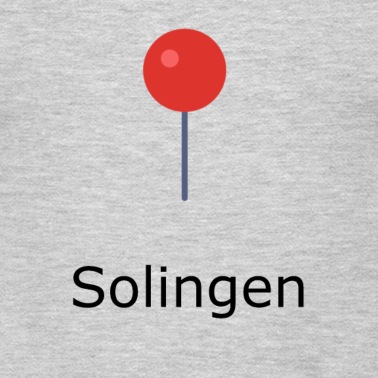 Klassenfahrt T-Shirt - Solingen Stecknadel
