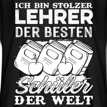 Klassenfahrt T-Shirt - Stolzer Lehrer der besten Schüler der Welt Spruch