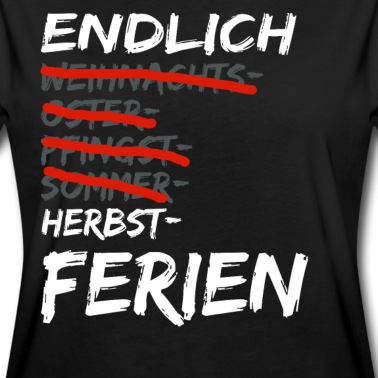 Klassenfahrt T-Shirt - Endlich Ferien coole Herbstferien