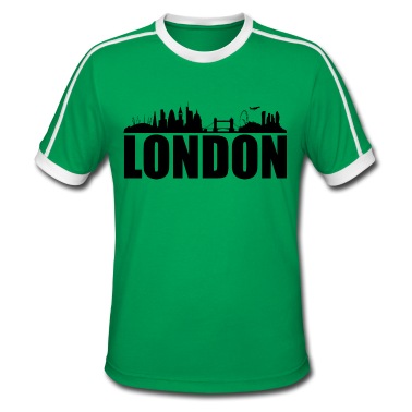 Klassenfahrt T-Shirt - London Skyline Silhouette