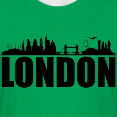 Klassenfahrt T-Shirt - London Skyline Silhouette