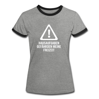 Klassenfahrt T-Shirt - Hausaufgaben gefährden meine Freizeit