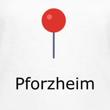 Klassenfahrt T-Shirt - Pforzheim Stecknadel
