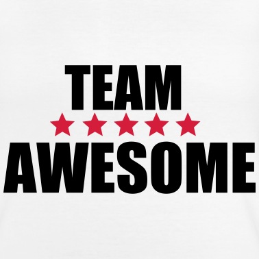 Klassenfahrt T-Shirt - team awesome
