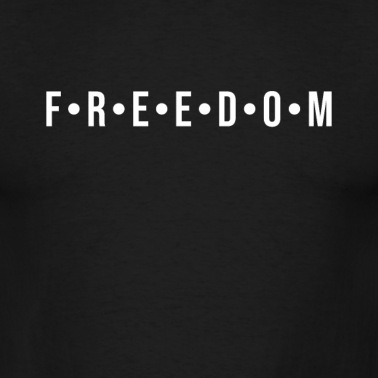 Klassenfahrt T-Shirt - Freedom Freiheit Liebe Frieden Peace Yoga