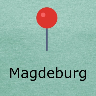 Klassenfahrt T-Shirt - Magdeburg Stecknadel