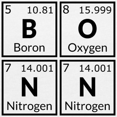 Klassenfahrt T-Shirt - Chemie Design Bonn Periodensystem der Elemente