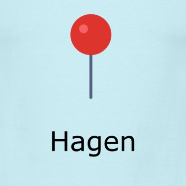 Klassenfahrt T-Shirt - Hagen Stecknadel