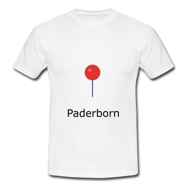 Klassenfahrt T-Shirt - Paderborn Stecknadel
