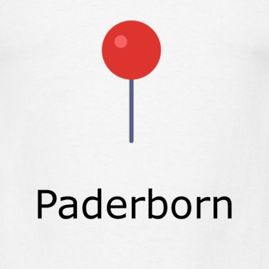 Klassenfahrt T-Shirt - Paderborn Stecknadel