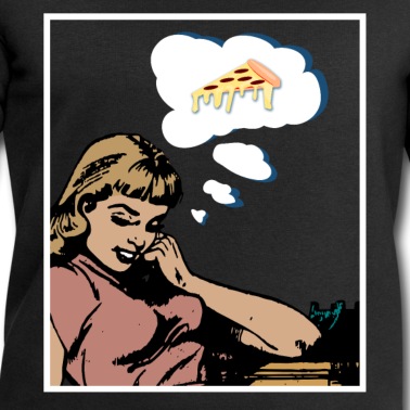 Klassenfahrt Pullover - Pop Art Pizza Blase Feier Party Spass Fun Retro