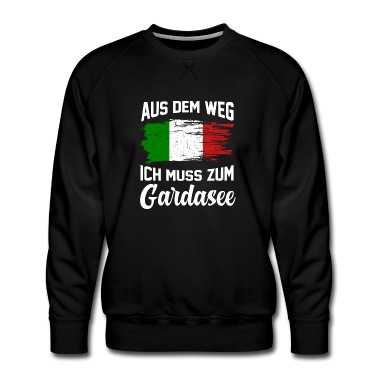 Klassenfahrt Pullover - Gardasee Italienische Flagge Geschenk
