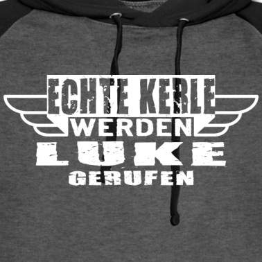 Klassenfahrt Hoodie - Echte Kerle werden Luke gerufen