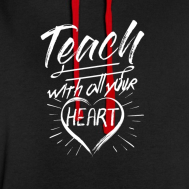 Klassenfahrt Hoodie - Lehrer mit Herz Geschenk Lehrer Beruf Leidenschaft