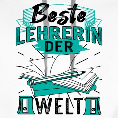 Klassenfahrt Hoodie - Beste Lehrerin der Welt Abschied Spruch