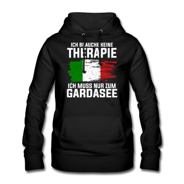 Klassenfahrt Hoodie - Gardasee Therapie Italien Geschenk