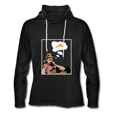 Klassenfahrt Hoodie - Pop Art Pizza Traum Feier Party Spass Fun Retro