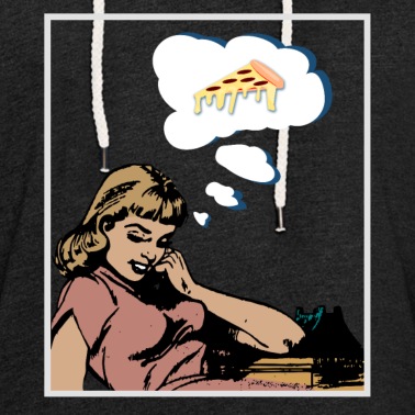 Klassenfahrt Hoodie - Pop Art Pizza Traum Feier Party Spass Fun Retro